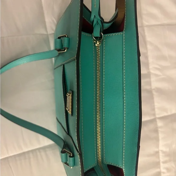 Dooney & Bourke Aqua Tote Bag - Picture 11 of 13
